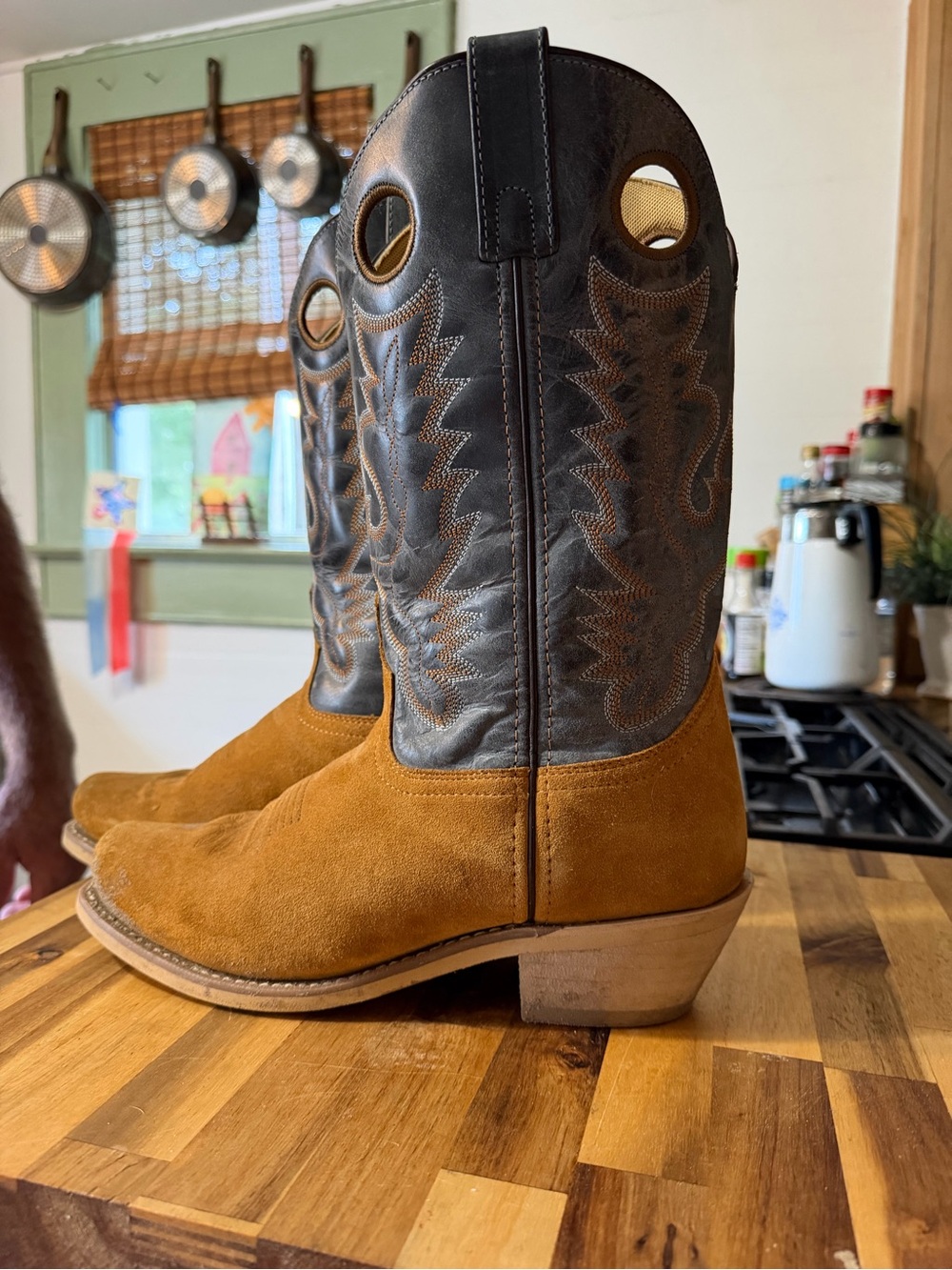 Smoky Mountain Boots Men's Tan Cowboy Boot